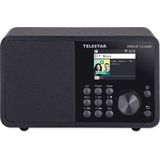 Telestar DIRA M 1 A mobil (Internet radio, VHF, FM, DAB+, WiFi, Bluetooth), Radio, Zwart