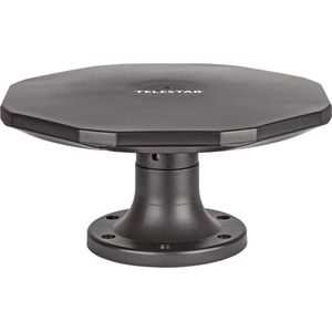 TELESTAR - Antenna 15 LTE - Actieve DVB-T2 HD-antenne - Zwart - Versterking tot 20 dB
