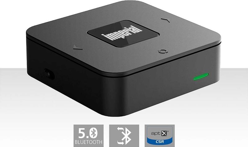 Imperial BART Mini - Bluetooth 5.0 Audiozender - Zwart - APTX Codec