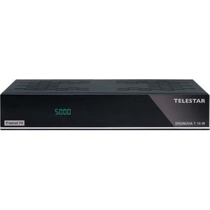 Telestar - DIGINOVA T 10 IR - Digitale Multimedia Receiver - Zwart - 5000 GB