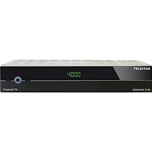 Telestar - Digistar T2 IR - TV-ontvanger - Zwart - DVB-C DVB-T2