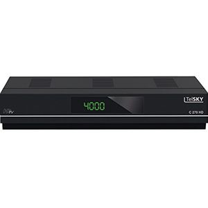 TelSKY 5310779 C 270 HD HDTV-kabel receiver (USB/PVR ready/HDMI/SCART/LAN) zwart