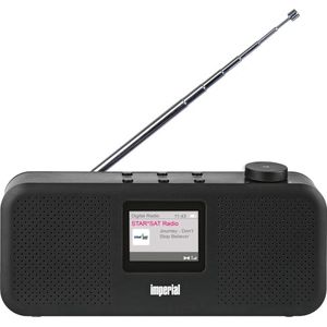 Imperial - DABMAN 16 - DAB+/DAB/FM-radio - Zwart - Draagbaar