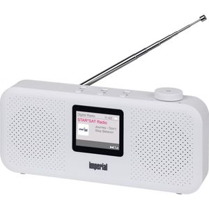 Imperial - Dabman 16 - Radio - Wit - DAB+/FM Stereoradio met Wekfunctie