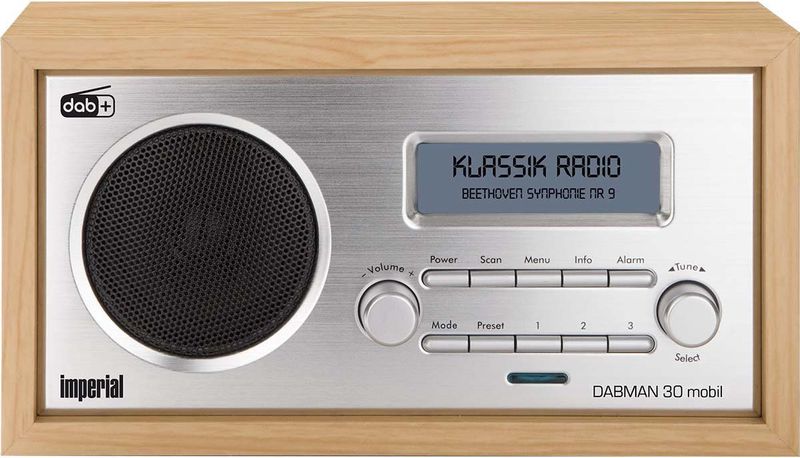 Imperial - DABMAN 30 - Radio - Bruin - Digitale Radio met Bluetooth