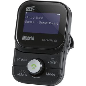 Imperial DABMAN 65 Radio Auto Zwart