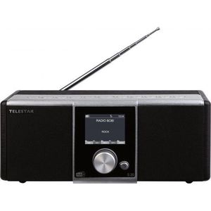 Telestar S 20 digitale radio (stereo, DAB+/DAB/FM, kleurendisplay, snelkeuzetoetsen, wekker, favorietengeheugen) B-Ware