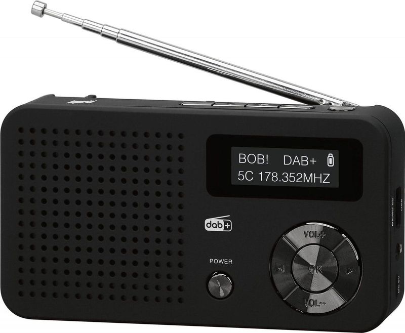 IMPERIAL DABMAN 13 - DAB+ Radio - Zwart - Compact en Lichtgewicht