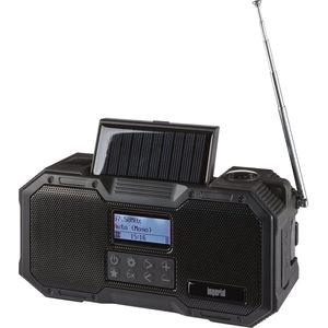 Imperial DABMAN OR1 draagbare outdoor DAB+ radio - SOS-alarmfunctie - lamp