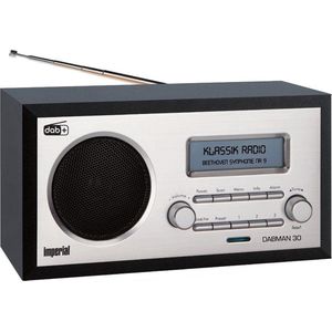 Imperial DABMAN 30 DAB+ Radio - Zwart/Zilver