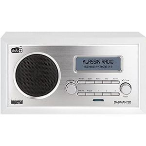 Imperial - Dabman 30 - Radio - Wit - DAB+ en FM in Retro-Design