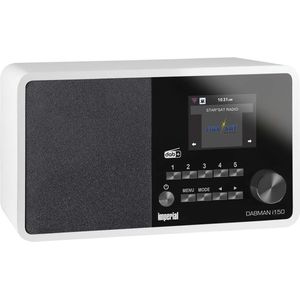 Imperial - DABMAN i150 - Internetradio - Wit - DAB+ - FM