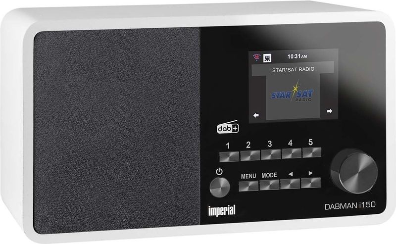 Imperial - DABMAN i150 - Internetradio - Wit - DAB+ - FM