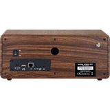 IMPERIAL DABMAN i200 Internetradio Bruin - Multifunctionele Stereoradio - Houten Behuizing