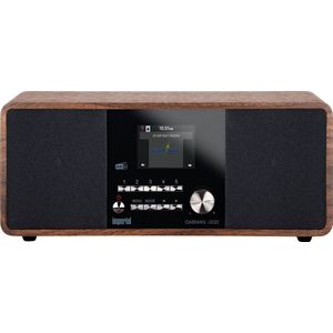 IMPERIAL DABMAN i200 Internetradio Bruin - Multifunctionele Stereoradio - Houten Behuizing