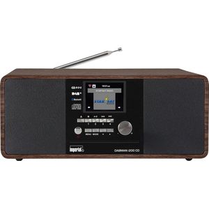 IMPERIAL DABMAN i200 CD Internetradio - Bruin - Multifunctioneel - DAB+ en FM