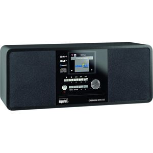 Imperial - DABMAN i200 - CD-internetradio - Zwart - Houten Kast