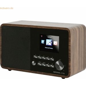 Imperial i110 Wi-Fi internetradio met mediaspeler Functie Houtlook - 22-320-00