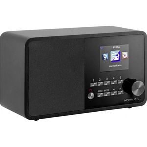 IMPERIAL - i110 - Internetradio - Zwart - Wi-Fi - Mediaspelerfunctie
