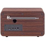 Imperial DABMAN I160 DAB+ en Internetradio met Bluetooth - Hout