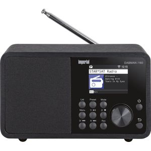 Imperial DABMAN i160 DAB+ en internetradio - zwart
