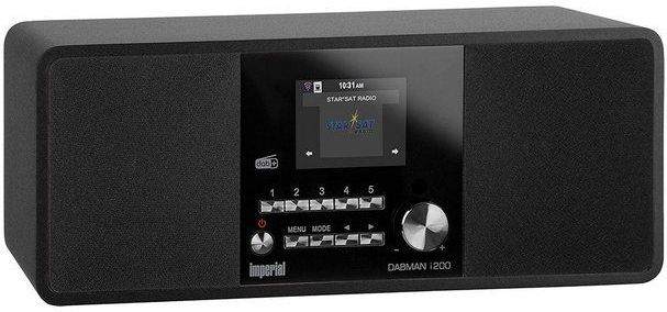 IMPERIAL DABMAN i200 - Internetradio - Zwart - Houten Behuizing - DAB+ en FM-ontvangst