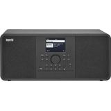 Nedis - 22-238-10 - Internetradio - Zwart - Hybride met CD-speler en Bluetooth 5.0