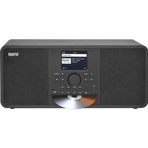 Nedis - 22-238-10 - Internetradio - Zwart - Hybride met CD-speler en Bluetooth 5.0