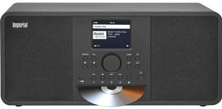 Nedis - 22-238-10 - Internetradio - Zwart - Hybride met CD-speler en Bluetooth 5.0