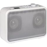 IMPERIAL DABMAN i460 – Internetradio/DAB+ (Streamingdienste, Unterbau-/Wandmontage möglich, Bluetooth Senden/Empfangen, USB-Recording, Hotelmodus) – Weiß