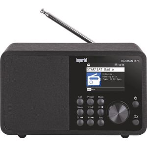 Imperial DABMAN i170 DAB+ en internetradio - zwart - Bluetooth
