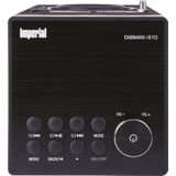 Imperial DABMAN i610 schwarz Tafelradio DAB+, DAB, Internet, FM DAB+, Internetradio, Bluetooth, WiFi Geschikt voor DLNA Zwart