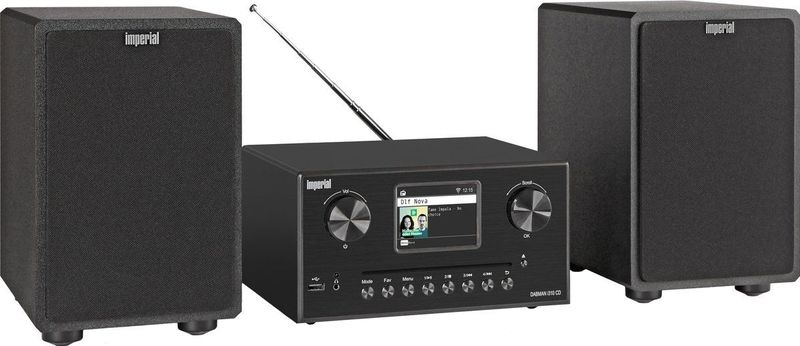 Imperial - DABMAN i310 CD - Hybride Micro Hi-Fi-systeem - DAB+ - FM - Internetradio - CD-speler - Bluetooth