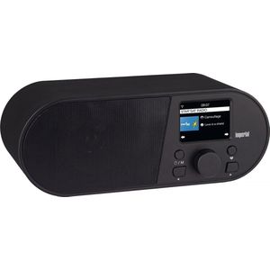 Imperial - i105 Internetradio - Zwart - WLAN - Mediaspeler - USB