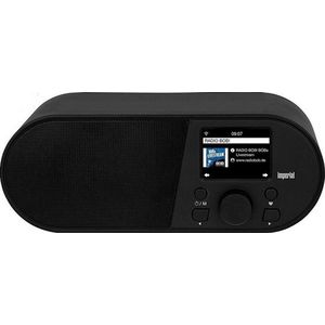 Imperial - i105 Internet Tischradio Internet aux, usb, wlan, Internetradio Weckfunktion Schwarz