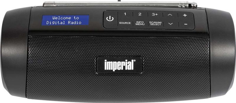Imperial - Dabman Ga - Radio - Zwart - DAB+ - Bluetooth