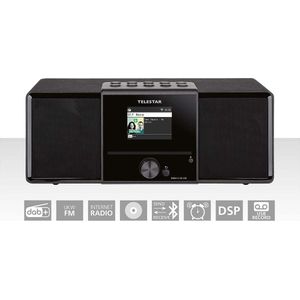 Telestar - DIRA S 32i CD - Internetradio - Zwart - DAB+, Bluetooth, WiFi