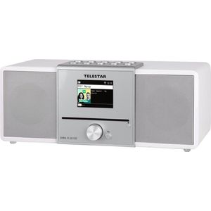 Telestar DIRA S 32i CD (wit) Radio/CD-speler DAB+, VHF (FM), Internet DLNA, WiFi, USB, CD, Bluetooth, Internetradio In