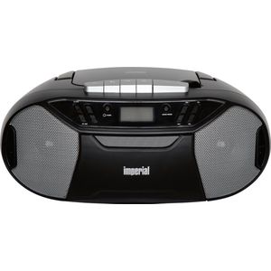 Imperial - PBB 1 - Radio - Zwart - Compacte Boombox met AUX-ingang
