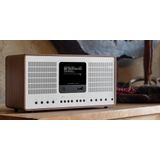 Revo SuperConnect - Stereo - DAB+ - Internet Radio - Walnoot/Zilver