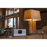 Revo SuperConnect - Stereo - DAB+ - Internet Radio - Walnoot/Zilver