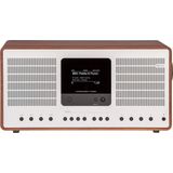 Revo SuperConnect - Stereo - DAB+ - Internet Radio - Walnoot/Zilver
