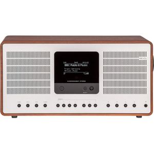 Revo SuperConnect - Stereo - DAB+ - Internet Radio - Walnoot/Zilver