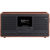 Revo SuperConnect Stereo - DAB+ - Internet Radio en Spotify Walnoot/Zwart