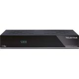 TELESTAR DIGINOVA 25 smart incl. Smart Voice KIT voor ALEXA AVS (HD, DVB-S, DVB-S2, DVB-T2 HD, DVB-C, Alexa, PVR Ready, HDMI, USB, CI+, incl. accessoires) zwart