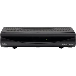 Imperial SAT-ontvanger DB 6 S HD (DVB-S2), TV-ontvanger, Zwart