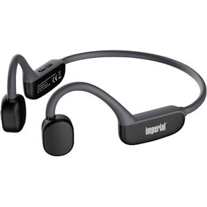 Imperial bluTC Active 1 Hoofdtelefoon, botgeluid, bone-conduction, bluetooth 5.3, 11 uur speeltijd, zweetbestendig, zwart