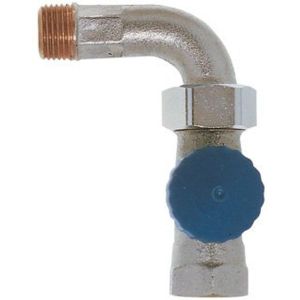 Heimeier Radiatorafsluiter Therm- Afsl- Zeer Lage Weerstand Met Bocht- Dn15