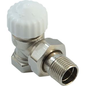 Heimeier - Calypso V-exact - Thermostatische Radiatorkraan - Wit - Messing