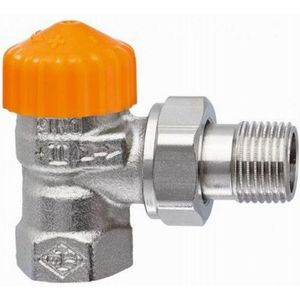 Heimeier Eclipse thermostatisch radiatorventiel met debietregeling haaks 3/8 393101000